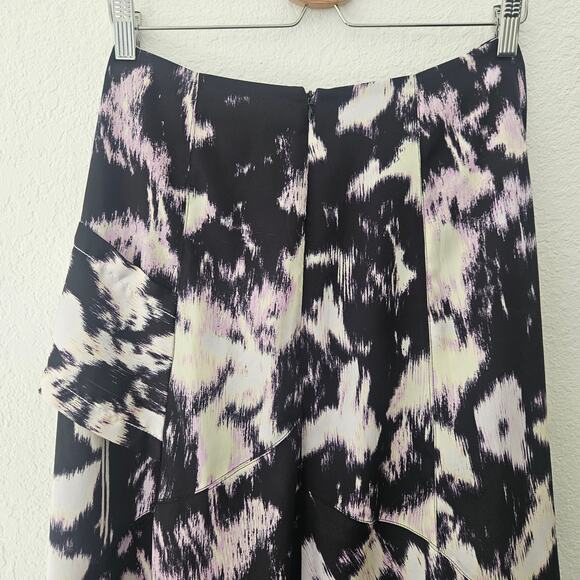 3.1 Phillip Lim x RTR Abstract Daisy Layered Skirt with Slit Size 4 - Picture 9 of 14